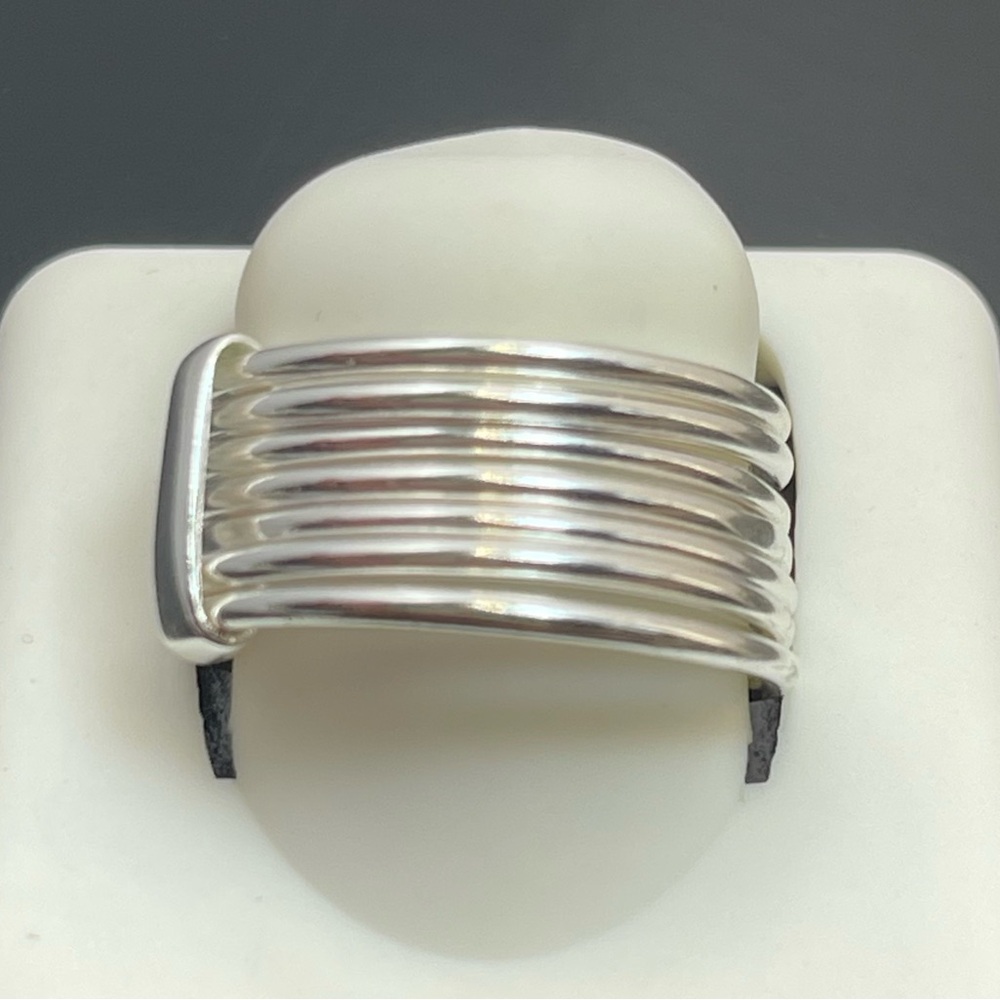 Size 8,9,10 semanario ring silver 925